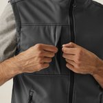 Regatta Professional Wasserdichte Softshell-Weste mit Druckfläche, Seal Grey (Solid)/Black XXL, RG848 – Bild 6