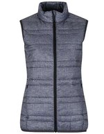 Regatta Professional Down-Touch Bodywarmer mit Taschen für Damen, Black/Black 36 (10), RG857 – Gris Chine/Noir