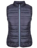 Regatta Professional Down-Touch Bodywarmer mit Taschen für Damen, Black/Black 36 (10), RG857 – Marine/Francais Bleu