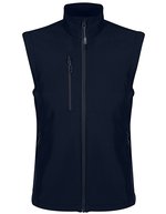 Recycelter Softshell Bodywarmer mit Taschen – Navy