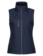Regatta Honestly Made Softshell Weste aus Recyclingmaterial für Damen, Black 36 (10), RG863 – Marine