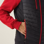Regatta Professional Bodywarmer Navigate Hybrid con lati Stretch, Black/Classic Red XXL, RG894 – immagine 6