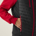 Regatta Professional Navigate Hybrid Bodywarmer mit Stretchseiten, Black/Classic Red XXL, RG894 – Bild 6