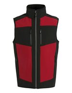 Regatta Professional E-volve 2-Layer Softshell Weste – Classic Red/Black