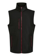 Regatta Professional 2-Layer Softshell Bodywarmer mit Fleecefutter, Black/Lime XL, RG915 – Bild 2