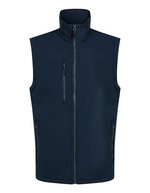 Regatta Professional 2-Layer Softshell Bodywarmer mit Fleecefutter, Black/Lime XL, RG915 – Navy/Seal Grey