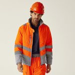Hi-Vis 2-Tone Thermal Baffle Jacket – Bild 1