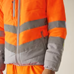 Hi-Vis 2-Tone Thermal Baffle Jacket – image 5
