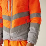 Hi-Vis 2-Tone Thermal Baffle Jacket – Bild 5