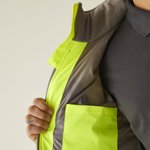Hi-Vis 2-Tone Thermal Baffle Jacket – Bild 6