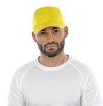 Result Headwear 7-Panel Baumwoll-Werbemütze mit Verschluss, Black One Size, RH02 – Bild 1