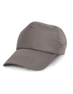 Result Headwear Baumwoll-Cap mit 5-Panel-Design – Grey