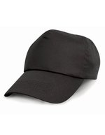 Result Headwear Junior Baumwollcap mit 5-Panel-Design – Black