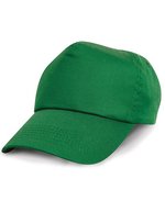 Result Headwear Junior Baumwollcap mit 5-Panel-Design – Kelly Green