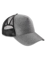 Result Headwear New York Sparkle Cap mit Pferdeschwanzöffnung – Silver