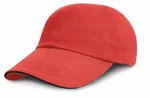 Result Headwear Heavy Brushed Baumwollkappe mit Sandwich-Schirm, Navy/Yellow One Size, RH24P – Bild 3