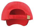 Result Headwear Heavy Brushed Baumwollkappe mit Sandwich-Schirm, Navy/Yellow One Size, RH24P – Bild 4