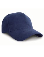 Result Headwear Pro-Style Heavy Cotton Cap 6-Panel – Navy