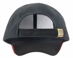 Result Headwear Pro-Style Baumwollcap mit Sandwich-Schirm, Black/Red One Size, RH25P – Bild 4