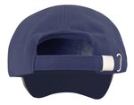Result Headwear 5-Panel-Cap aus gebürstetem Baumwoll-Drill, Black/Red One Size, RH50 – Bild 4