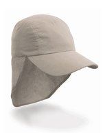 Result Headwear Junior Legionnaire Cap mit Kordelzug – Desert Khaki