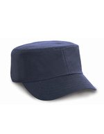 Result Headwear Leichte 3-Panel-Cap mit Klettverschluss – Navy