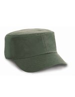 Result Headwear Leichte 3-Panel-Cap mit Klettverschluss – Olive Mash