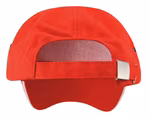 Result Headwear Cap in Cotone con visiera Sandwich 5-Panel, Black/Red One Size, RH72 – immagine 4