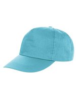 Result Headwear Houston 5-Panel Cap mit Klettverschluss – Aqua