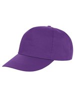 Result Headwear Houston 5-Panel Cap mit Klettverschluss, Aqua One Size, RH80 – Viola