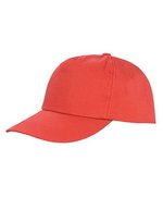 Result Headwear Houston 5-Panel Cap mit Klettverschluss, Aqua One Size, RH80 – Rosso