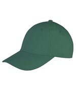 Result Headwear Memphis Gebürstete Baumwolle Cap, Black One Size, RH81 – Bottle