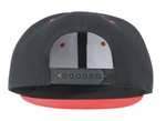 Result Headwear Bronx Original Flat Peak Snapback Cap, Black/Azure One Size, RH82 – Bild 4