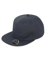 Result Headwear Bronx Snapback Cap mit flachem Schirm, Black One Size, RH83 – Bild 2