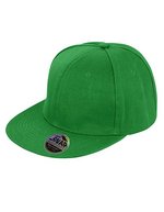 Result Headwear Bronx Snapback Cap mit flachem Schirm, Black One Size, RH83 – Emeraude Vert