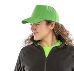 Result Headwear Boston Printers Cap mit Klettverschluss, Black One Size, RH84 – Bild 1