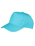 Result Headwear Boston Printers Cap mit Klettverschluss – Aqua