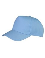 Result Headwear Boston Printers Cap mit Klettverschluss, Black One Size, RH84 – Cielo