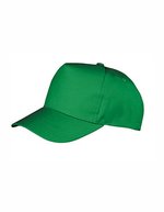 Result Headwear Junior Boston Cap mit Klettverschluss – Kelly
