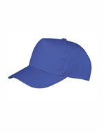 Result Headwear Junior Boston Cap mit Klettverschluss, Navy One Size, RH84J – Royal