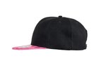 Result Headwear Bronx Glitter Peak Snapback Cap, Black/Gold One Size, RH87 – Bild 5