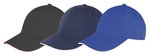 Result Headwear Memphis Baumwoll-Cap mit Sandwich-Schirm, Black/Red One Size, RH91 – Bild 5