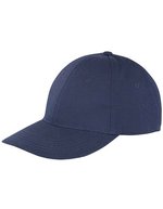 Result Headwear Memphis Baumwoll-Cap mit Sandwich-Schirm, Black/Red One Size, RH91 – Navy/White