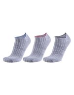 Replay Ultraleichte In Liner Socken 3er-Pack – Grey Melange