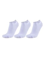 Replay Ultraleichte In Liner Socken 3er-Pack – White/Grey