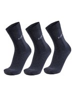 Replay Herrenstrümpfe im 3er-Pack, gepresst – Dark Grey Melange/Grey