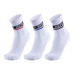 Replay Tennissocken 3er-Pack mit Zierstreifen, Black/Black 35/38, RP100634 – Bild 1