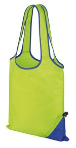 Result Core Kordelzug-Einkaufstasche 10l Polyester, Black/Orange 36 x 39 cm, RT002 – Bild 3