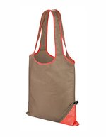 Result Core Kordelzug-Einkaufstasche 10l Polyester – Fennel/Pink