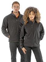 Result Extreme Climate Stopper Fleecejacke, dreilagig, Black S, RT109 – Bild 1